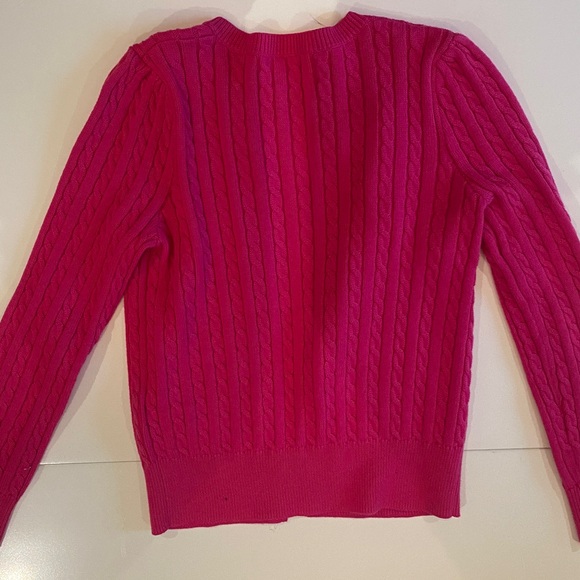 Polo by Ralph Lauren Pink Kids Cardigan - Picture 3 of 3